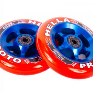 Колеса PROTO X HELLA GRIP – RED ON BLUE